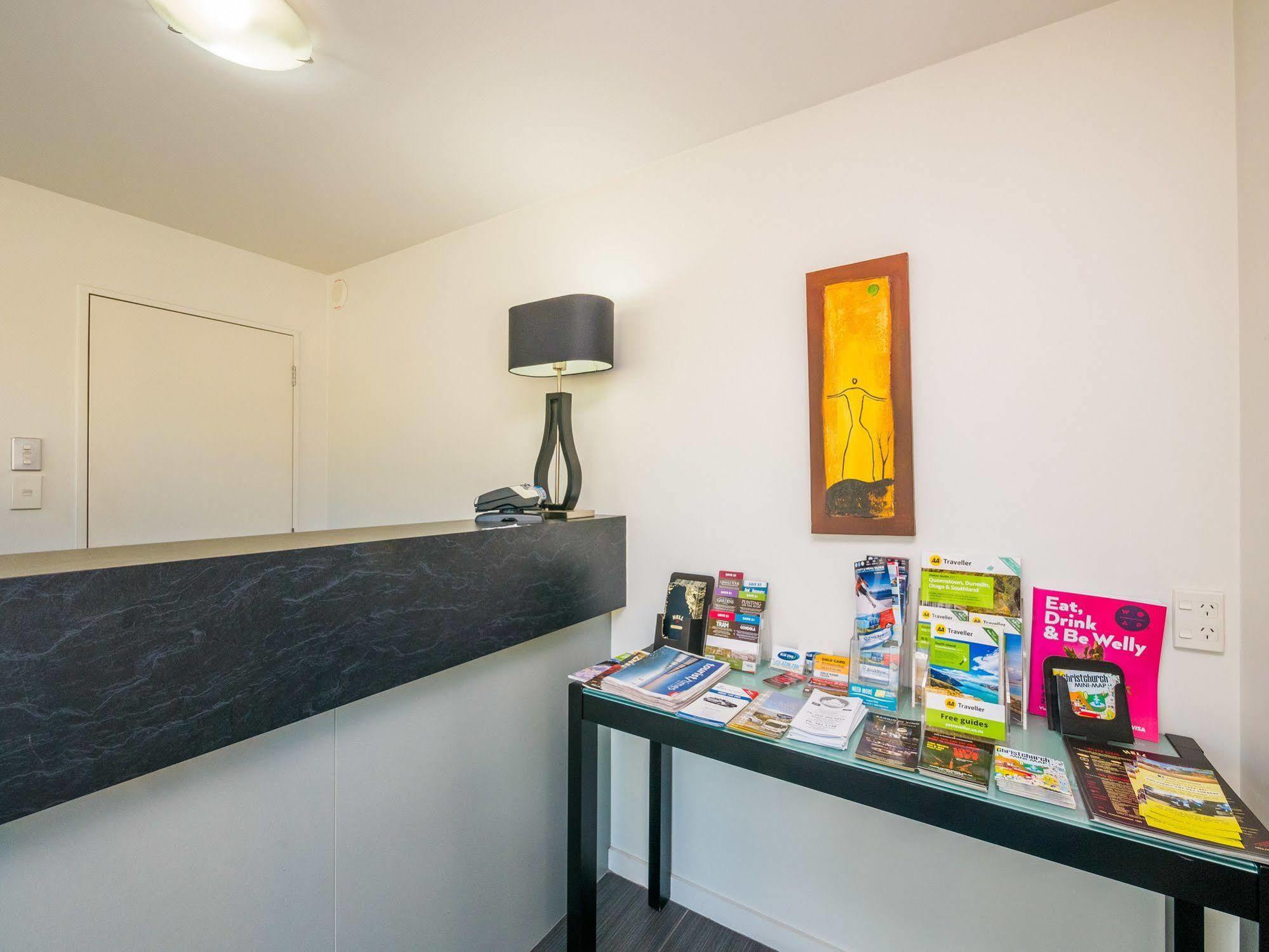 Bellano Motel Suites 크라이스트처치 외부 사진 Reception